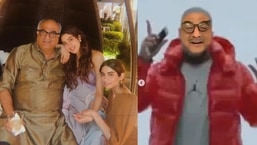 Janhvi Kapoor deepfakes Boney Kapoor in a video of Hotline Bling. 