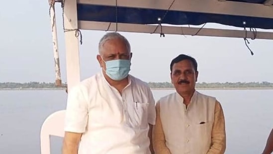 Santhosh had refuted speculations of leadership change in Uttar Pradesh and defended chief minister Yogi Adityanath’s handling of the Covid-19 pandemic. (BL Santhosh/Facebook) Santhosh had refuted speculations of leadership change in Uttar Pradesh and defended chief minister Yogi Adityanath’s handling of the Covid-19 pandemic. (BL Santhosh/Facebook)