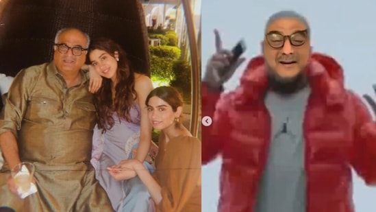 Janhvi Kapoor deepfakes Boney Kapoor in a video of Hotline Bling. Janhvi Kapoor deepfakes Boney Kapoor in a video of Hotline Bling.