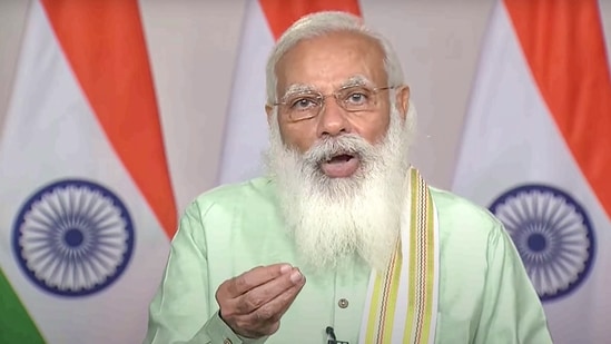 International Yoga Day: PM Modi will address the Yoga Day programme on Monday. (PTI) International Yoga Day: PM Modi will address the Yoga Day programme on Monday. (PTI)