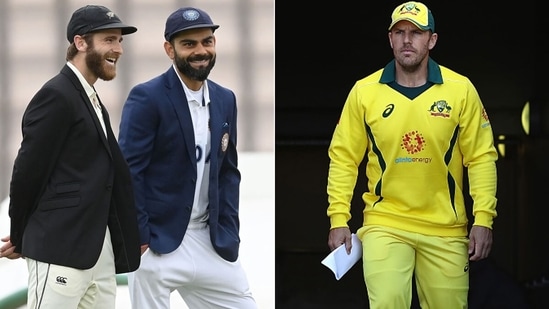 Aaron Finch questioned the availability of 3 reviews for each team in the WTC final. (Getty Images) Aaron Finch questioned the availability of 3 reviews for each team in the WTC final. (Getty Images)