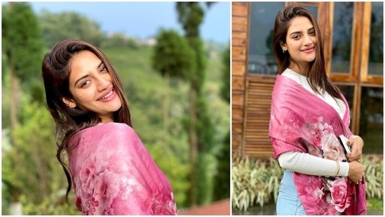 Nusrat Jahan has shared new pictures of herself.