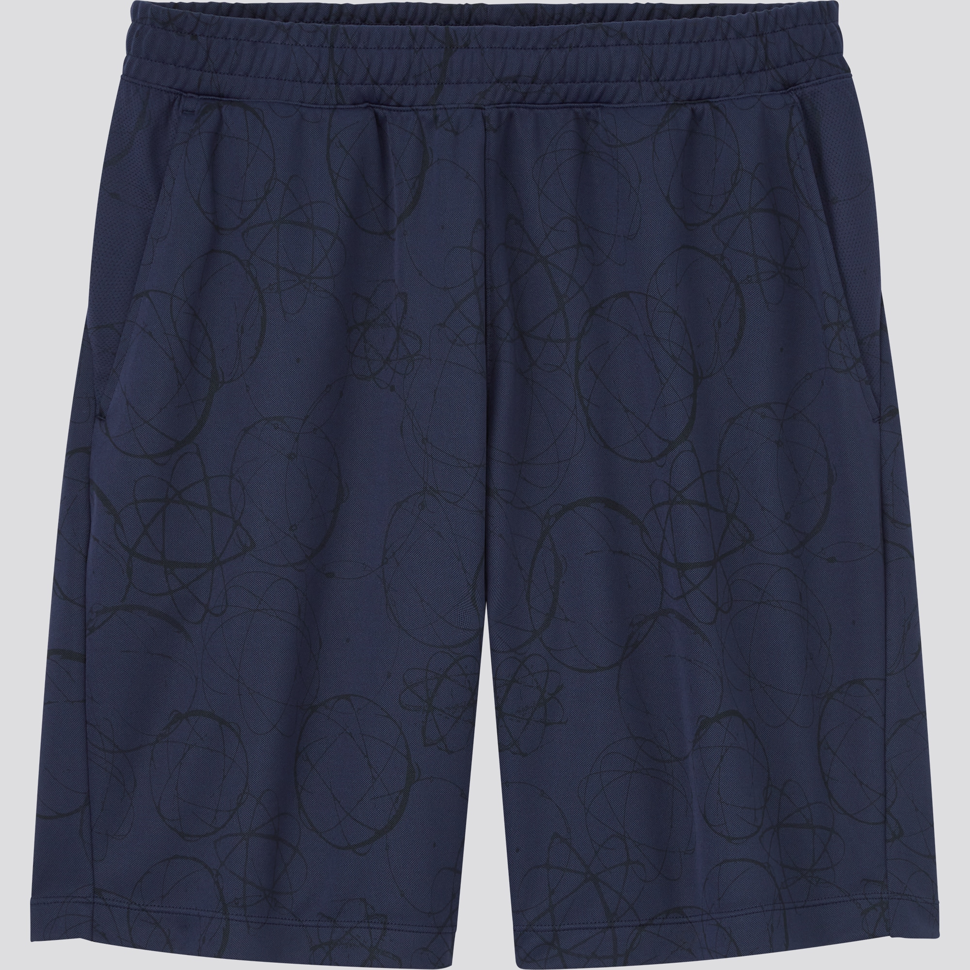The quick drying printed knee length shorts by Uniqlo The quick drying printed knee length shorts by Uniqlo