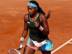 Coco Gauff of USA