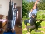 Former Indian cricketers perform Yoga on 7th International Yoga Day Former Indian cricketers perform Yoga on 7th International Yoga Day