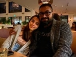 Anurag Kashyap poses with daughter Aaliyah. Anurag Kashyap poses with daughter Aaliyah.