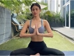 Mouni Roy talks about the impact of yoga and meditation in her life on Yoga Day(Instagram/@imouniroy) Mouni Roy talks about the impact of yoga and meditation in her life on Yoga Day(Instagram/@imouniroy)