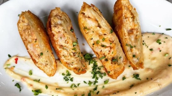 One-pot salmon curry: You will need just 20 minutes to prepare this dish. When you are running short of time and have guests coming over, this is one of the best recipes to pick.(Instagram/@adamazou)