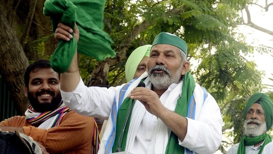 Bharatiya Kisan Union leader Rakesh Tikait. (ANI PHOTO). Bharatiya Kisan Union leader Rakesh Tikait. (ANI PHOTO).