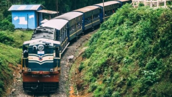 Nilgiri Mountain Railway stretches from Mettupalayam to Ooty in Tamil Nadu. Built-in 1908, the train passes through 16 tunnels and across 250 bridges in the Nilgiri mountain ranges. (Instagram/@brav0juliett)