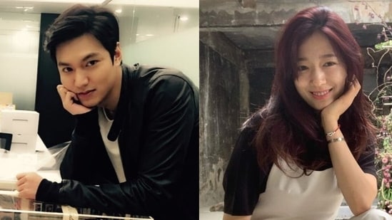 Lee Min-ho and Park Shin-hye worked together in The Heirs. 