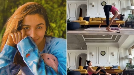 Alia Bhatt S New Yoga Video Takes Fans Inside Her Loft Style Apartment In Mumbai Watch Video Bollywood Hindustan Times