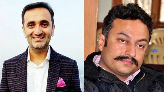 BJP aspirant Chetan Bragta (left), the son of late horticulture minister Narendra Bragta, and (right) Congress contender Rohit Thakur, the grandson of former chief minister Thakur Ram Lal. Both want to contest the Jubbal-Kotkhai assembly byelection. (HT file photos) BJP aspirant Chetan Bragta (left), the son of late horticulture minister Narendra Bragta, and (right) Congress contender Rohit Thakur, the grandson of former chief minister Thakur Ram Lal. Both want to contest the Jubbal-Kotkhai assembly byelection. (HT file photos)