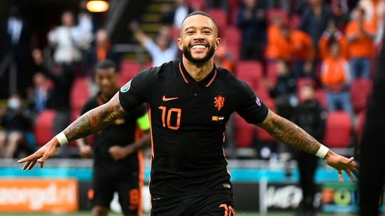 The opening goal did arrive but from the boot of a Netherlands player as Memphis Depay ended a stunning counter-attacking move by finding the back of the net in the 24th minute. (REUTERS)