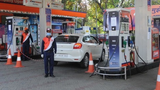 On Monday, petrol was selling at <span class='webrupee'>₹</span>97.22 per litre in Delhi while diesel was priced at <span class='webrupee'>₹</span>87.97 per litre in the national capital. (File Photo / Representational Image) On Monday, petrol was selling at <span class='webrupee'>₹</span>97.22 per litre in Delhi while diesel was priced at <span class='webrupee'>₹</span>87.97 per litre in the national capital. (File Photo / Representational Image)