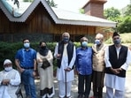 The decision was unanimous, and the Centre didn’t impose any conditions for the 14 invited politicians, said leaders who attended the discussion.(HT Photo) The decision was unanimous, and the Centre didn’t impose any conditions for the 14 invited politicians, said leaders who attended the discussion.(HT Photo)