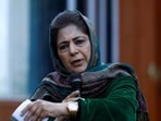 PDP chief Mehbooba Mufti.(HT File Photo) PDP chief Mehbooba Mufti.(HT File Photo)
