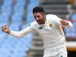 Keshav Maharaj of South Africa(AFP) Keshav Maharaj of South Africa(AFP)