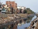 Check dams are expected to reduce the pollutant load in drains by 70% - 80%(HT File Photo) Check dams are expected to reduce the pollutant load in drains by 70% - 80%(HT File Photo)