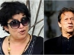 Taslima Nasreen took a swipe at Pakistan Prime Minister Imran Khan who suggested women cover up to prevent “temptation”.(Twitter / @taslimanasreen, Reuters) Taslima Nasreen took a swipe at Pakistan Prime Minister Imran Khan who suggested women cover up to prevent “temptation”.(Twitter / @taslimanasreen, Reuters)