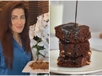 Overindulge with this easy recipe of Chocolate Chip Peanut Butter Brownie