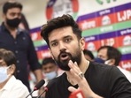 Lok Janshakti Party leader Chirag Paswan.(HT Photo ) Lok Janshakti Party leader Chirag Paswan.(HT Photo )
