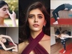 Sanjana Sanghi’s jazzy mixture of Yoga asanas is workout inspiration
