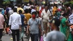 People shop at a market after the government eased restrictions as the number of new Covid-19 coronavirus infections dropped, in Gurgaon.(AFP) People shop at a market after the government eased restrictions as the number of new Covid-19 coronavirus infections dropped, in Gurgaon.(AFP)