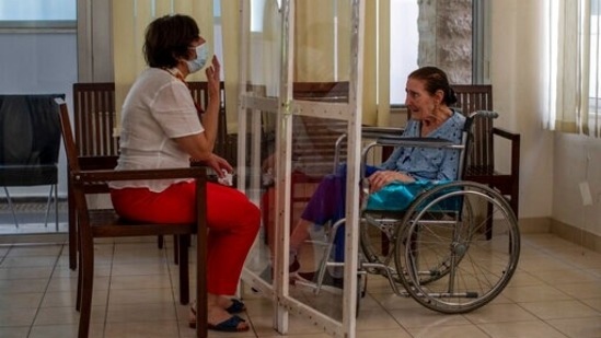 Death rates were higher in every month last year when compared with 2019. (AP) Death rates were higher in every month last year when compared with 2019. (AP)