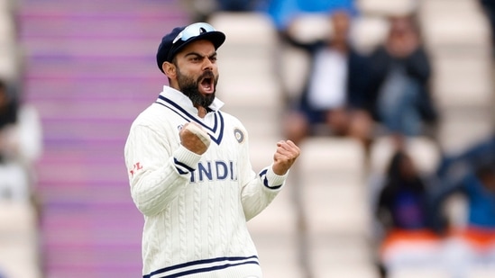 India's Virat Kohli celebrates. (Action Images via Reuters)