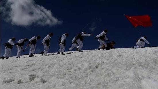 At least two batches of Tibetans have been recruited for the militias; each batch comprises about 100 youths. (REUTERS)