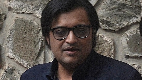 The Mumbai police started investigating the case in October last year on a complaint by Hansa Research Group, a contractor employed by the Broadcast Audience Research Council (BARC). In picture - Republic TV editor-in-chief Arnab Goswami.(File Photo )