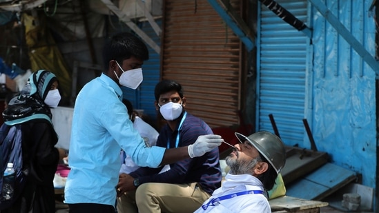 A senior health department official said that the government has pulled up the district administration from the problems in testing and containment in the district.(AP) A senior health department official said that the government has pulled up the district administration from the problems in testing and containment in the district.(AP)