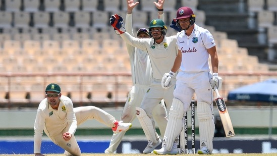 South Africa beat West Indies 2-0 in Test series(AFP) South Africa beat West Indies 2-0 in Test series(AFP)