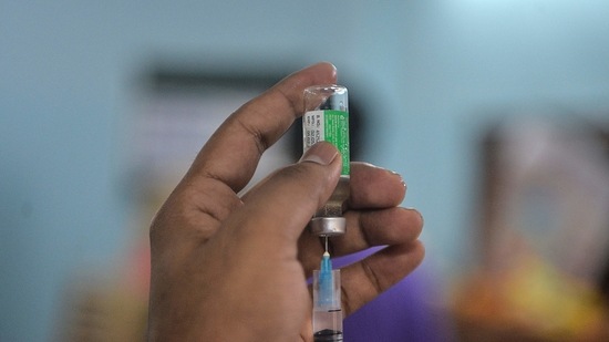 As many as 3,32,717 were vaccinated on Monday, against the target of 3 lakh per day fixed by the state government. (AFP file photo)