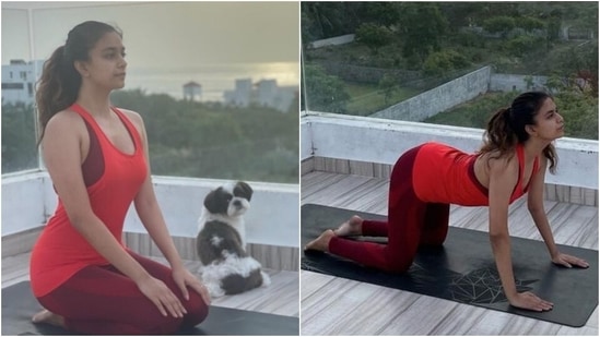 Keerthy Suresh does yoga flow in new video, says control what goes on inside(Instagram/@keerthysureshofficial)