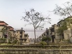 Unfinished buildings, abandoned part way through construction, stand in a property development at Wish Town, a project by developer Jaypee Infratech Ltd., in Noida. (Bloomberg File) Unfinished buildings, abandoned part way through construction, stand in a property development at Wish Town, a project by developer Jaypee Infratech Ltd., in Noida. (Bloomberg File)