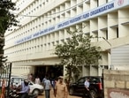 The Employees Provident Fund Organisation office (EPFO) building on Rajaram Mohan Roy Road in Bangalore