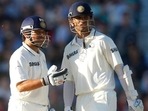 File image of Sachin Tendulkar and Rahul Dravid.(File) File image of Sachin Tendulkar and Rahul Dravid.(File)