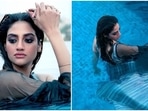 Nusrat Jahan shared pictures from a photoshoot on Instagram.