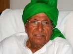 OP Chautala was sentenced in a corruption case in 2013.(HT Photo ) OP Chautala was sentenced in a corruption case in 2013.(HT Photo )