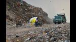 Chandigarh produces around 450 MT of solid waste per day. Chandigarh produces around 450 MT of solid waste per day.
