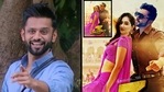 Rahul Vaidya reacted as a fan morphed his and Disha Parmar’s face onto Salman Khan and Sonakshi Sinha’s in the Dabangg 3 poster. Rahul Vaidya reacted as a fan morphed his and Disha Parmar’s face onto Salman Khan and Sonakshi Sinha’s in the Dabangg 3 poster.