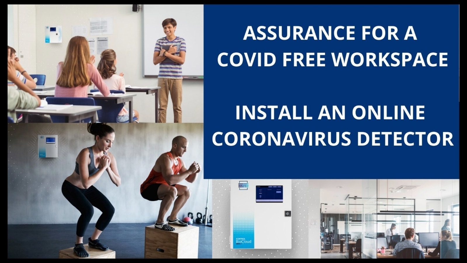 Assure Safety - Detect Coronavirus in Ambient Air