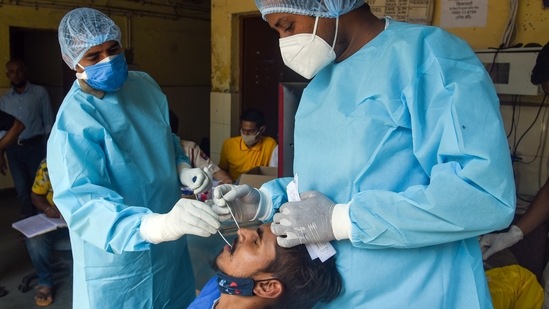 Cases of the Delta Plus variant have been found in six districts – two each in Maharashtra, Madhya Pradesh and Kerala. (ANI) Cases of the Delta Plus variant have been found in six districts – two each in Maharashtra, Madhya Pradesh and Kerala. (ANI)