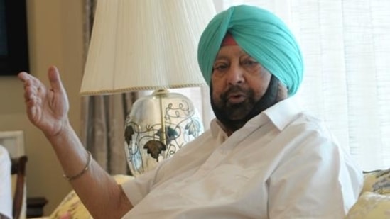 Punjab chief minister Capt Amarinder Singh. (HT File Photo) Punjab chief minister Capt Amarinder Singh. (HT File Photo)