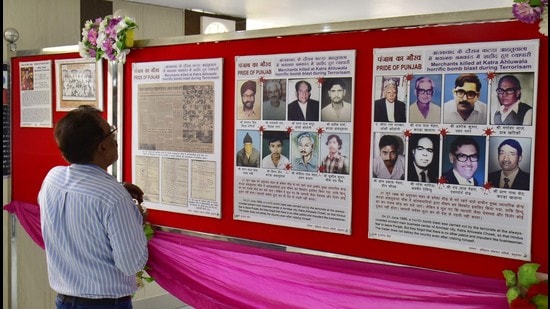 The ‘Punjab Da Gaurav' museum 'at the Durgiana Temple in Amritsar. The ‘Punjab Da Gaurav' museum 'at the Durgiana Temple in Amritsar.