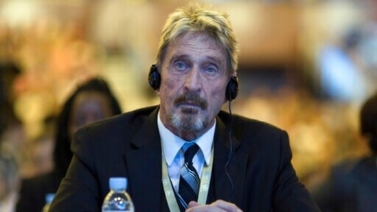 Founder of the first commercial anti-virus program that bore his name, John McAfee listens during the 4th China Internet Security Conference (ISC) in Beijing.(AP/ File photo)