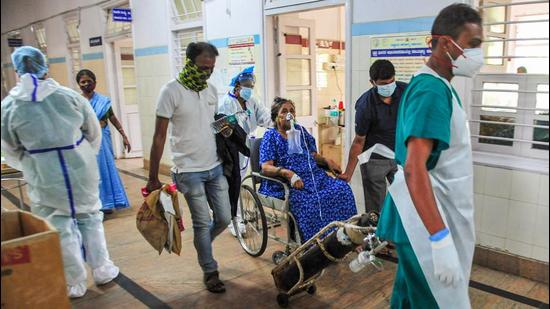 Two cases of the new variants have been reported in Karnataka – one each in Bengaluru and Mysuru. (Image used for representation). (PTI PHOTO.) Two cases of the new variants have been reported in Karnataka – one each in Bengaluru and Mysuru. (Image used for representation). (PTI PHOTO.)