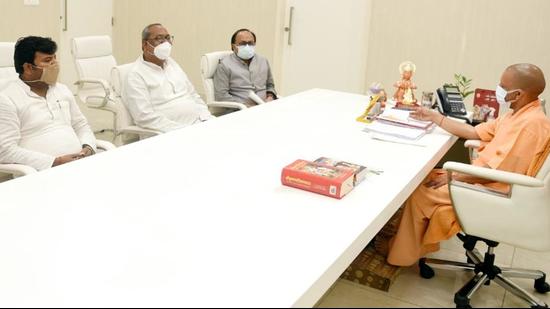 The Nishad Party had joined hands with the BJP in the 2019 Lok Sabha elections. (SOURCED ) The Nishad Party had joined hands with the BJP in the 2019 Lok Sabha elections. (SOURCED )